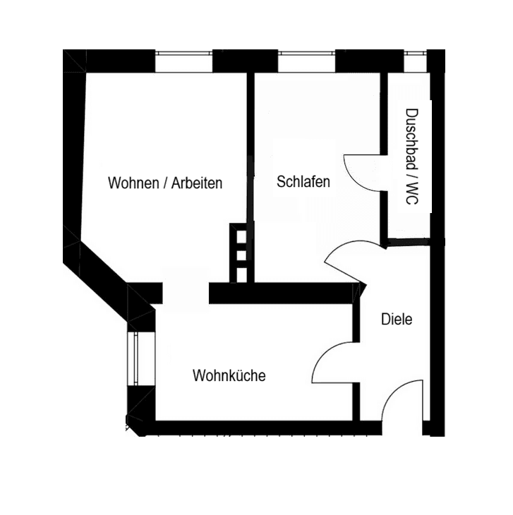 Prodej bytu 2+1 51 m², Schulstr. 43, München, Bavorsko Prodej bytu 2+1 51 m², Schulstr. 43, München, Bavorsko