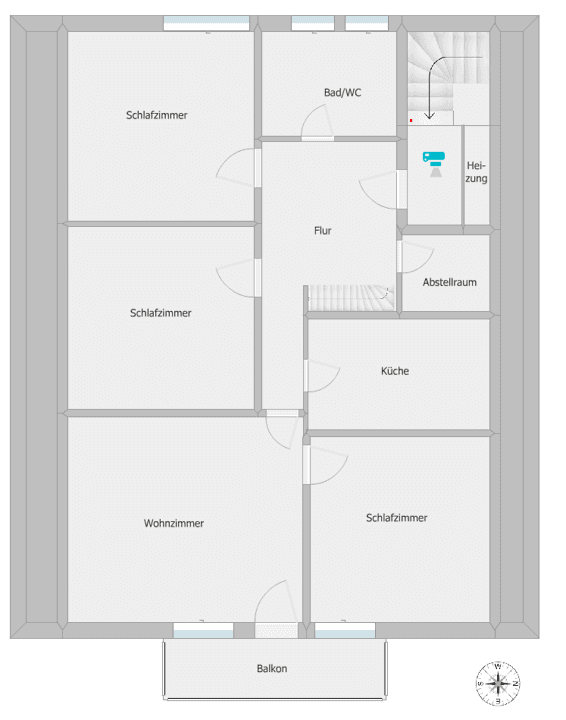 Prodej bytu 4+1 122 m², Kirchlengern, Severní Porýní-Vestfálsko Prodej bytu 4+1 122 m², Kirchlengern, Severní Porýní-Vestfálsko
