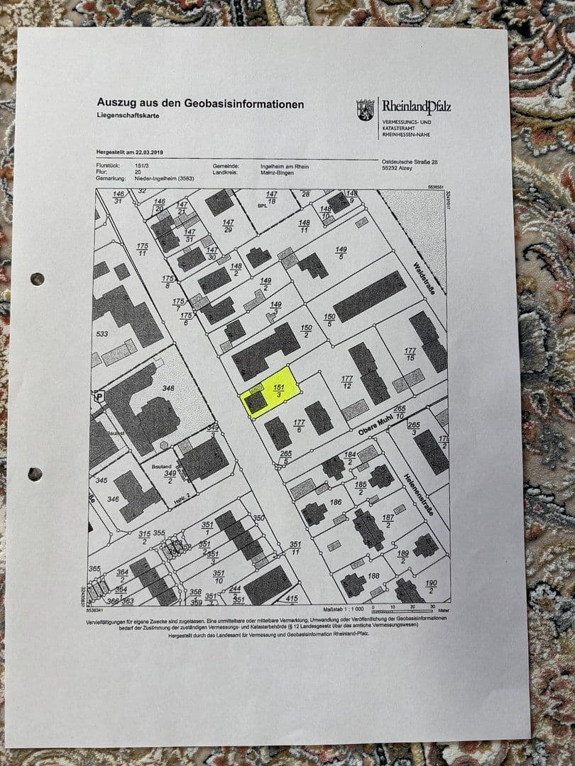 Prodej domu 173 m², pozemek 455 m², Rheinstraße 52, Ingelheim am Rhein, Porýní-Falc Prodej domu 173 m², pozemek 455 m², Rheinstraße 52, Ingelheim am Rhein, Porýní-Falc