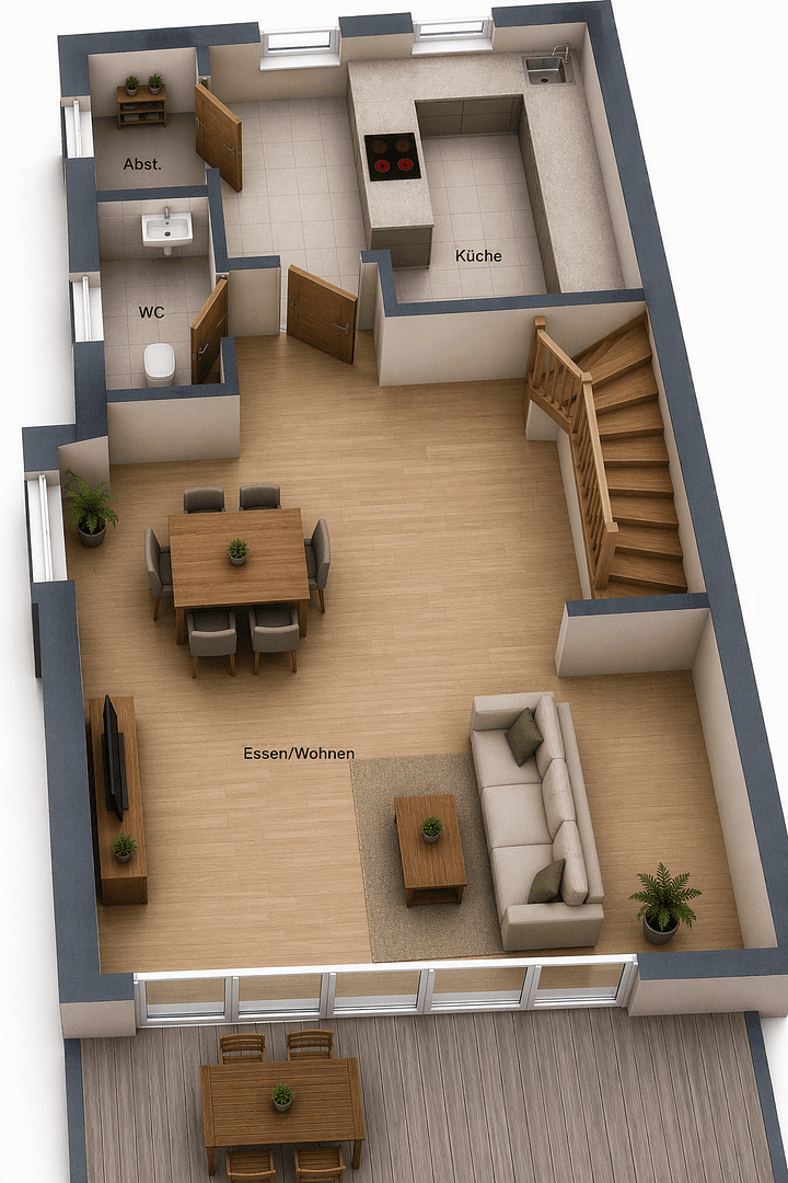 Prodej domu 135 m², pozemek 308 m², Landshut, Bavorsko Prodej domu 135 m², pozemek 308 m², Landshut, Bavorsko