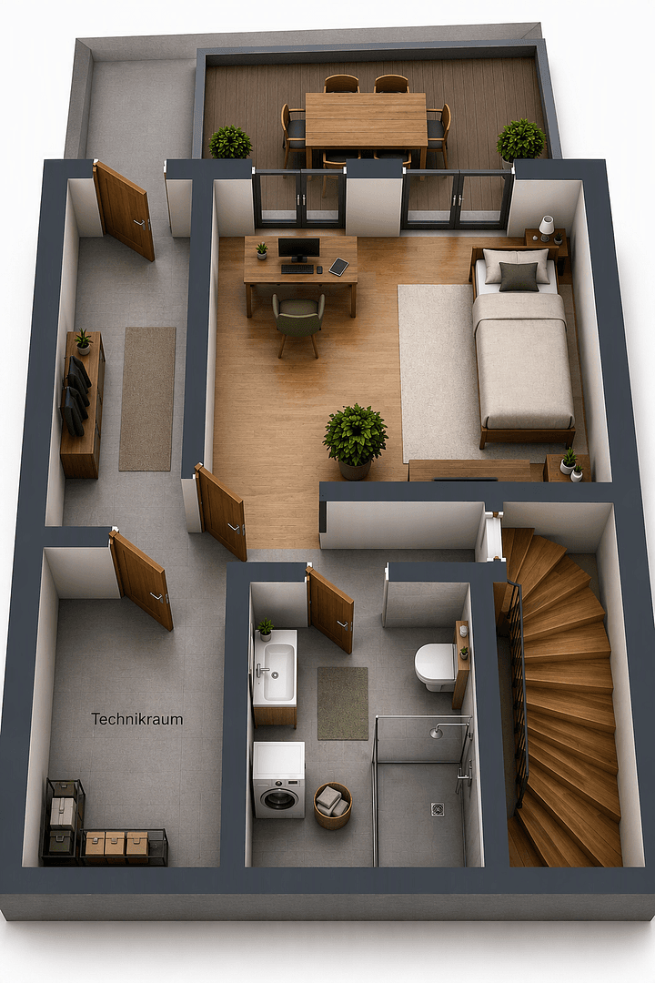 Prodej domu 135 m², pozemek 308 m², Landshut, Bavorsko Prodej domu 135 m², pozemek 308 m², Landshut, Bavorsko