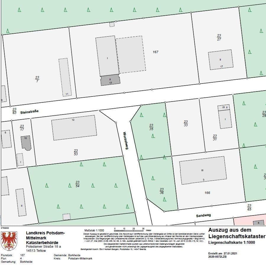 Prodej nebytového prostoru 9.657 m², Borkheide, Braniborsko Prodej nebytového prostoru 9.657 m², Borkheide, Braniborsko