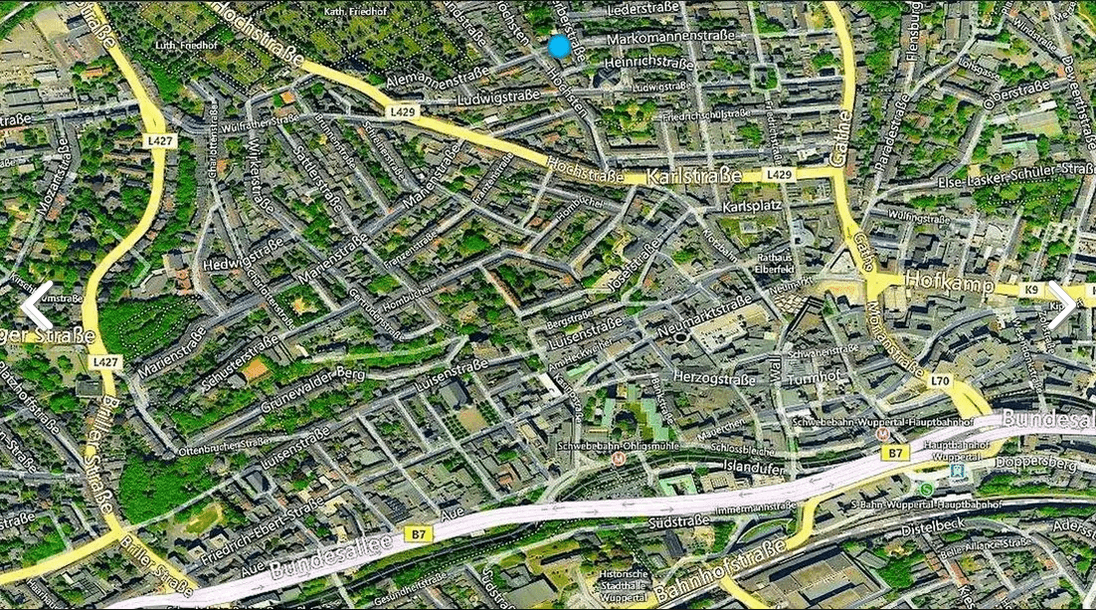 Pronájem bytu 1+1 35 m², Wuppertal, Severní Porýní-Vestfálsko Pronájem bytu 1+1 35 m², Wuppertal, Severní Porýní-Vestfálsko