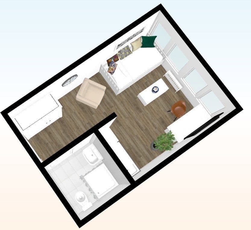 Pronájem bytu 1+1 25 m², Hürth, Severní Porýní-Vestfálsko Pronájem bytu 1+1 25 m², Hürth, Severní Porýní-Vestfálsko