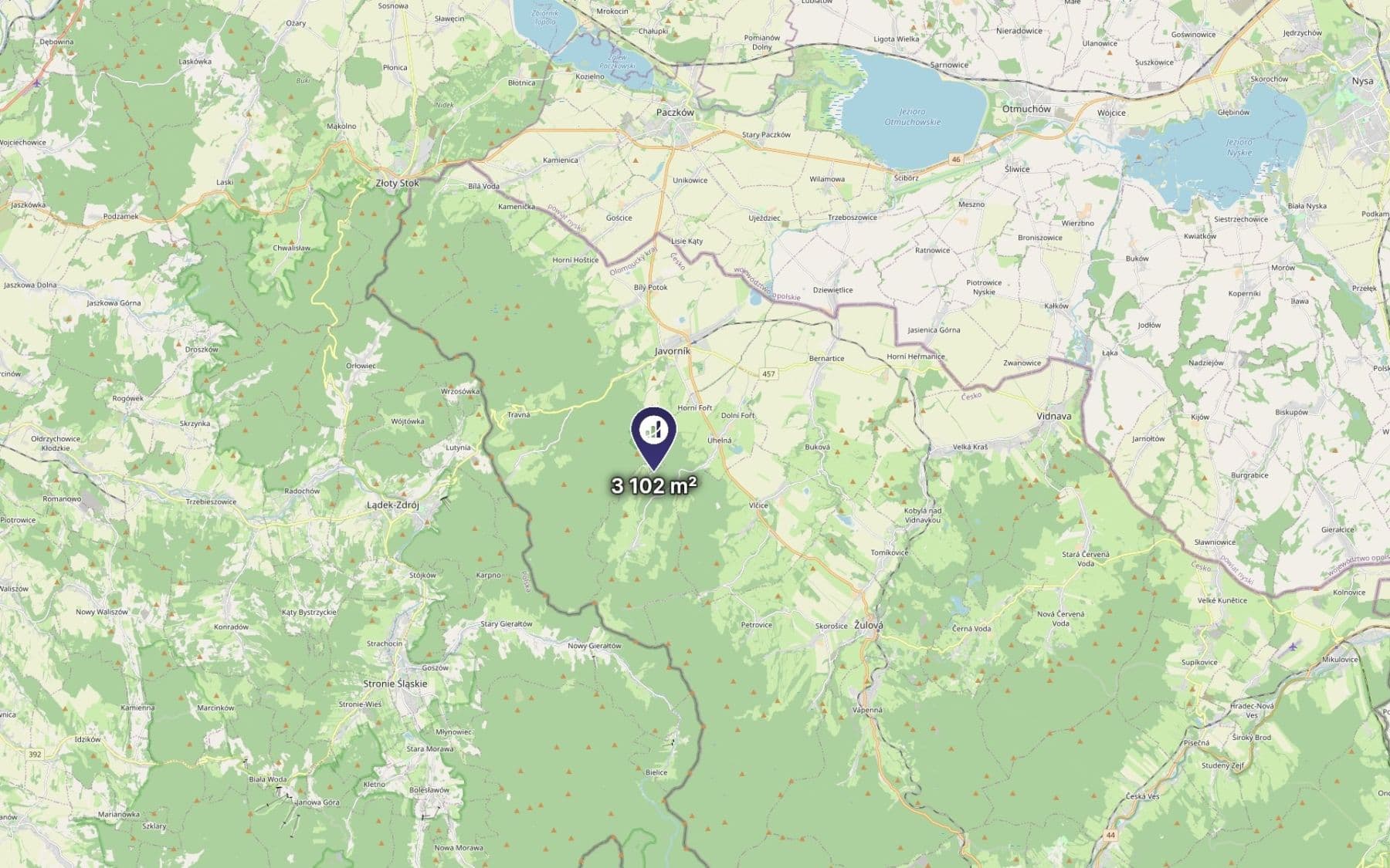 Prodej pozemku 3.102 m², Uhelná, Olomoucký kraj Prodej pozemku 3.102 m², Uhelná, Olomoucký kraj