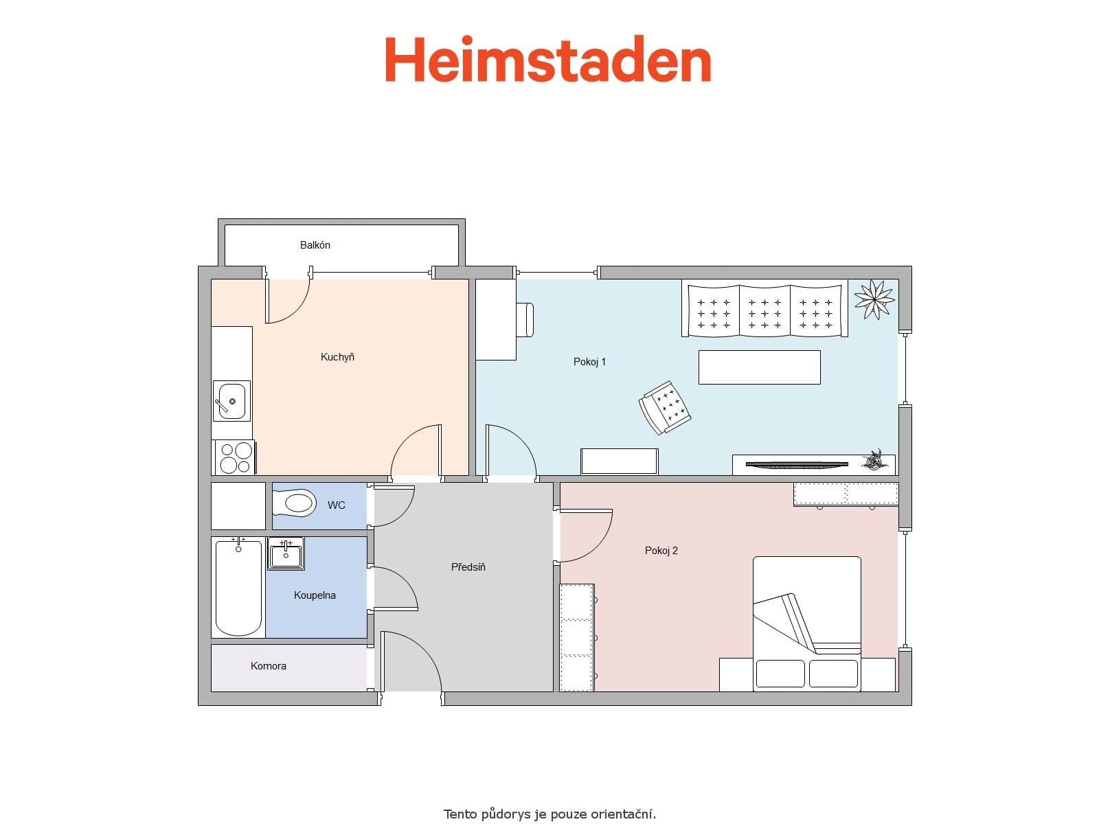 Pronájem bytu 2+1 60 m², Masarykova třída, Orlová, Moravskoslezský kraj Pronájem bytu 2+1 60 m², Masarykova třída, Orlová, Moravskoslezský kraj