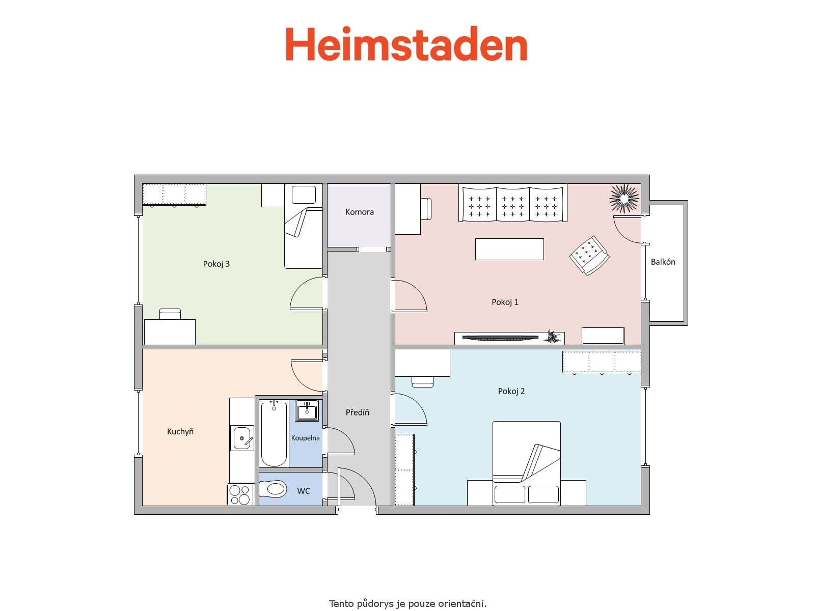 Pronájem bytu 3+1 76 m², Osvobození, Orlová, Moravskoslezský kraj Pronájem bytu 3+1 76 m², Osvobození, Orlová, Moravskoslezský kraj