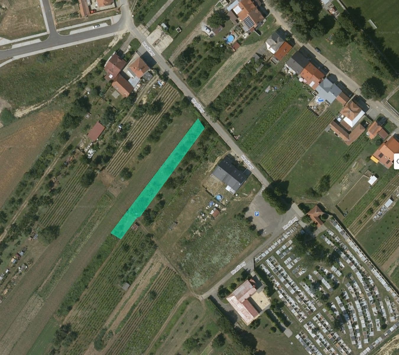 Prodej pozemku 920 m², Hradčany, Šardice, Jihomoravský kraj Prodej pozemku 920 m², Hradčany, Šardice, Jihomoravský kraj