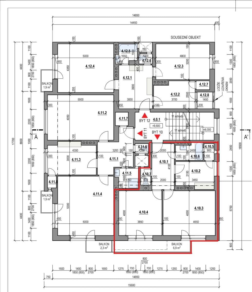 Prodej bytu 2+1 56 m², Purkyňova, Brno, Jihomoravský kraj Prodej bytu 2+1 56 m², Purkyňova, Brno, Jihomoravský kraj