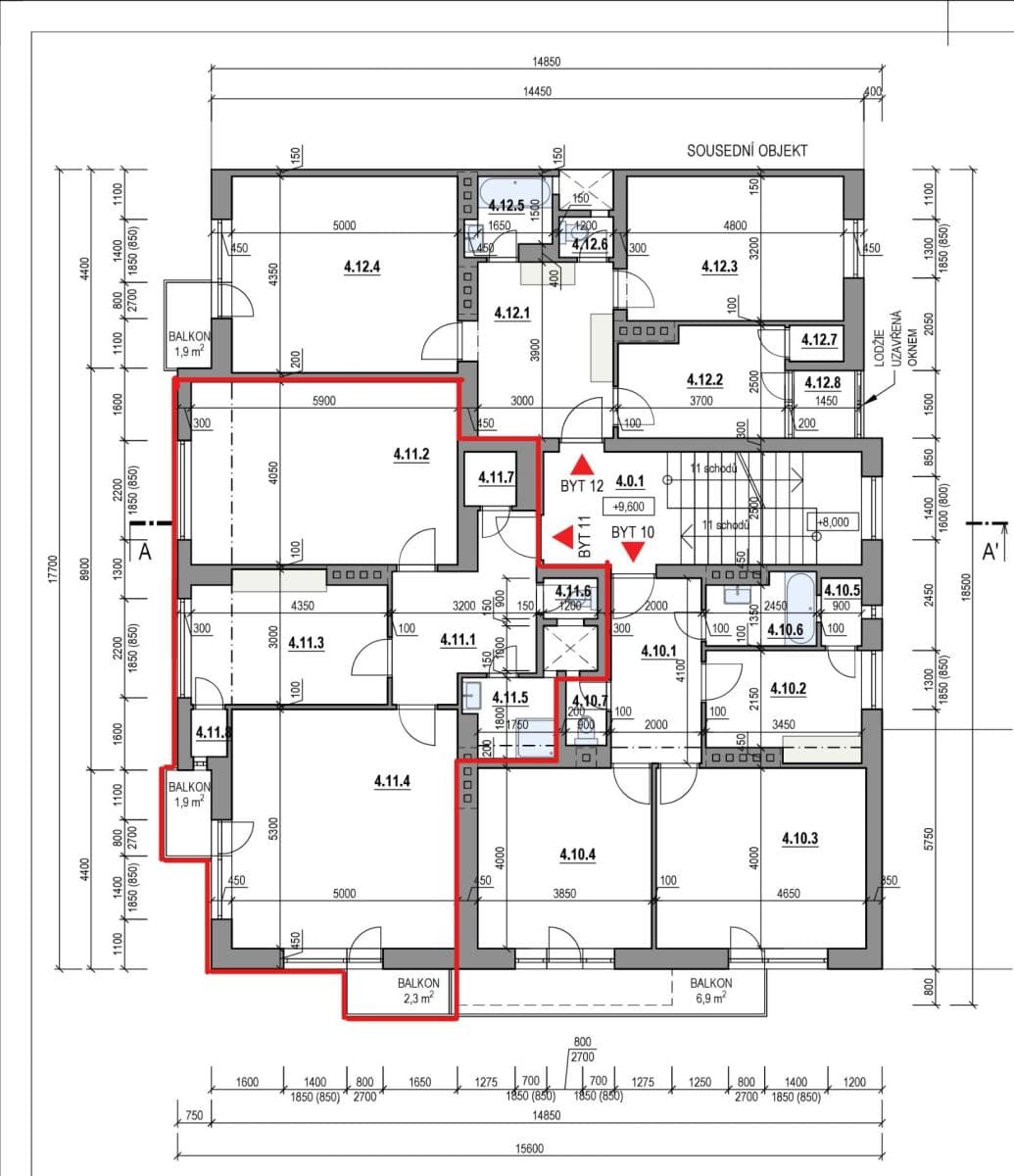 Prodej bytu 2+1 79 m², Purkyňova, Brno, Jihomoravský kraj Prodej bytu 2+1 79 m², Purkyňova, Brno, Jihomoravský kraj