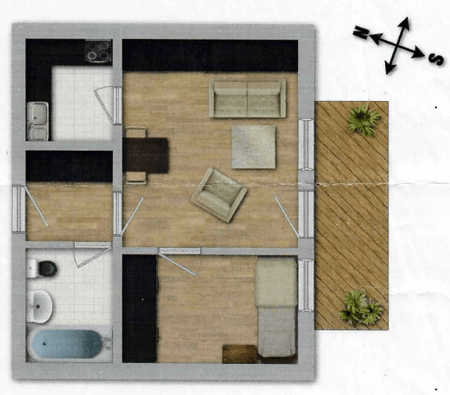 Prodej bytu 1+kk 35 m², Geltendorf, Bavorsko Prodej bytu 1+kk 35 m², Geltendorf, Bavorsko