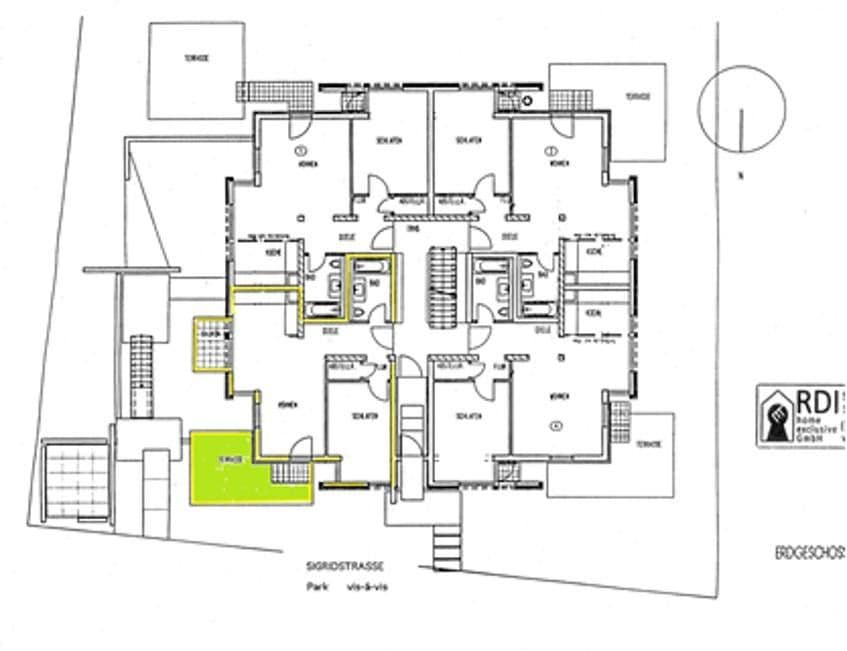 Prodej bytu 2+1 61 m², Sigridstr. 15, Berlin, Berlín Prodej bytu 2+1 61 m², Sigridstr. 15, Berlin, Berlín