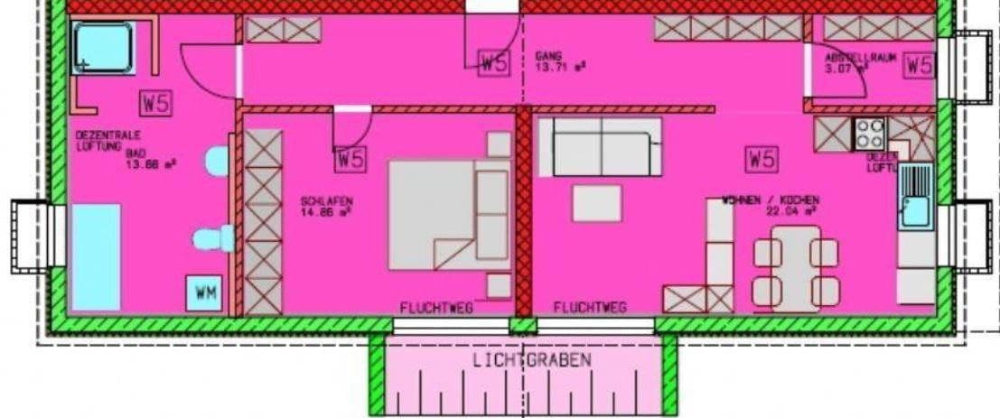 Pronájem bytu 2+1 73 m², Baldungstraße 4a, Töging, Bavorsko Pronájem bytu 2+1 73 m², Baldungstraße 4a, Töging, Bavorsko