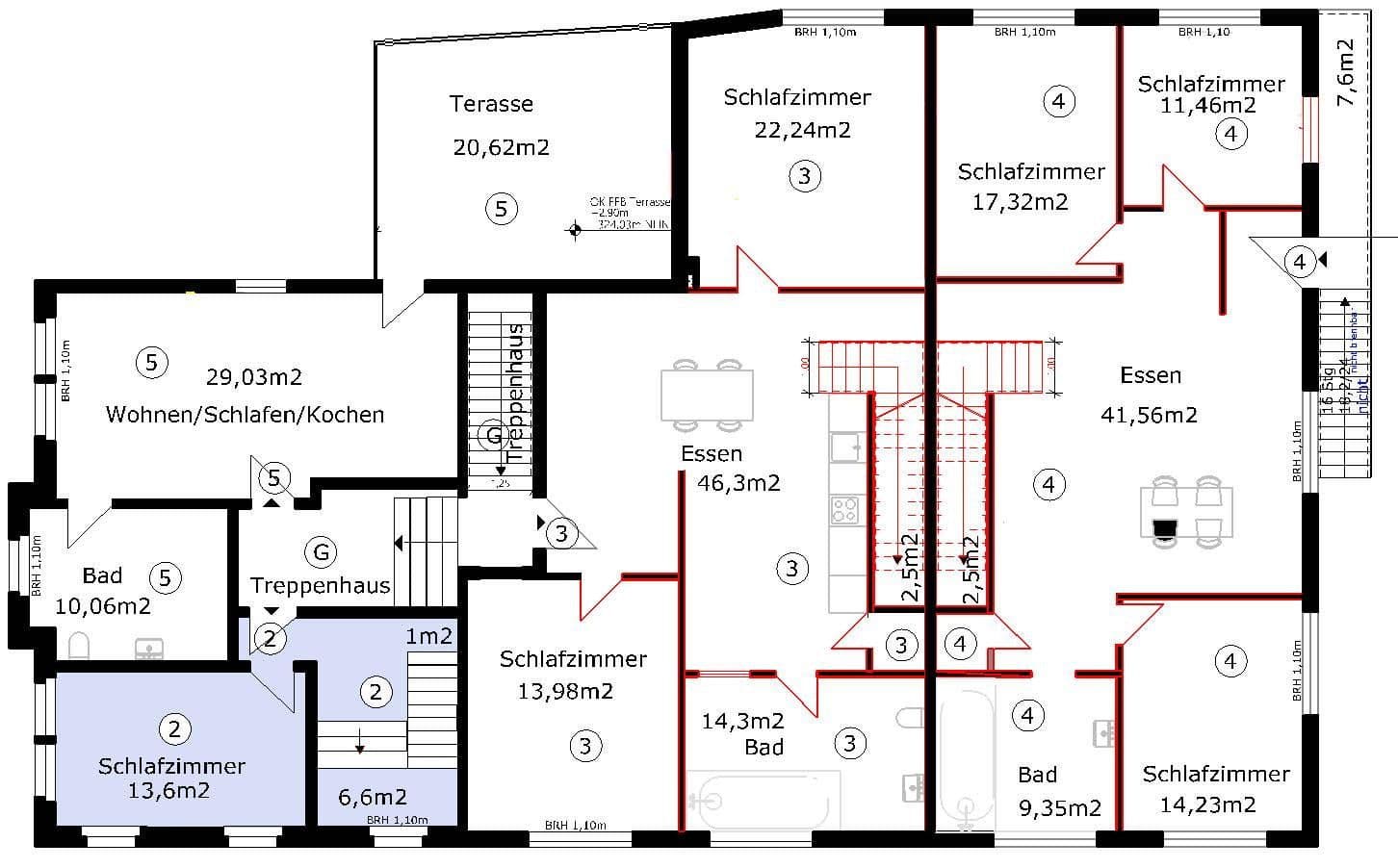 Prodej bytu 3+1 84 m², Königheim, Bádensko-Württembersko Prodej bytu 3+1 84 m², Königheim, Bádensko-Württembersko