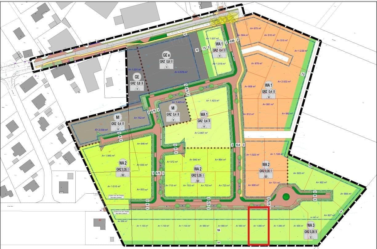 Prodej pozemku 1.080 m², Bispingen, Dolní Sasko Prodej pozemku 1.080 m², Bispingen, Dolní Sasko