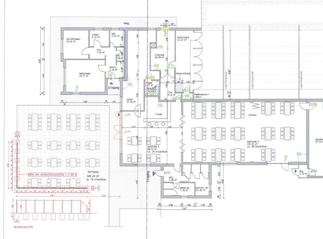Pronájem nebytového prostoru 275 m², Speckenweg 5, Scharbeutz, Šlesvicko-Holštýnsko Pronájem nebytového prostoru 275 m², Speckenweg 5, Scharbeutz, Šlesvicko-Holštýnsko