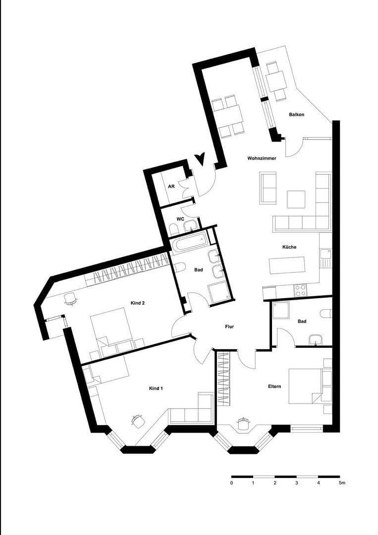 Pronájem bytu 4+1 135 m², Färberstr. 100, Düsseldorf, Severní Porýní-Vestfálsko Pronájem bytu 4+1 135 m², Färberstr. 100, Düsseldorf, Severní Porýní-Vestfálsko
