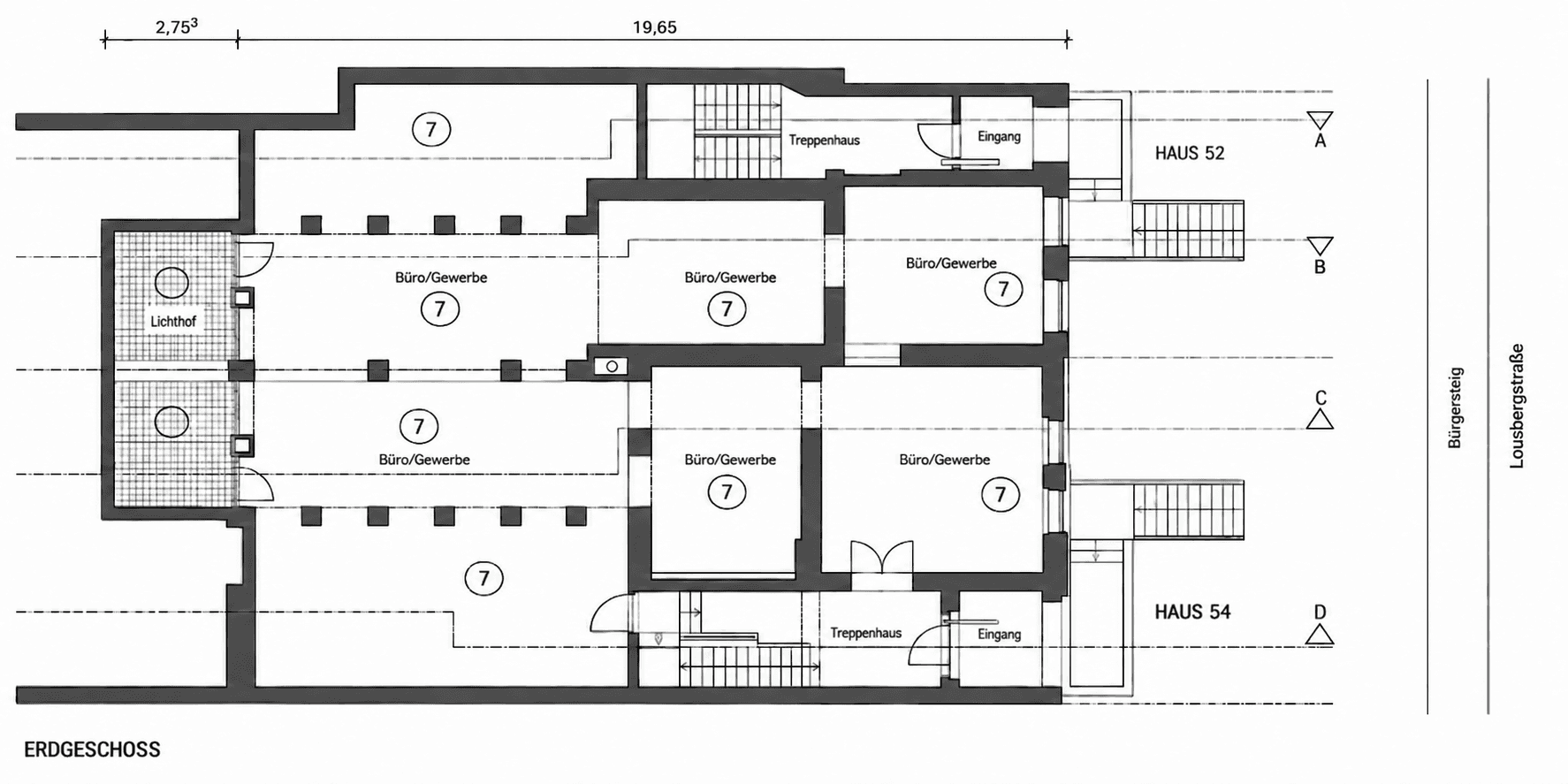 Prodej kanceláře 205 m², Lousbergstraße 52/54, Cáchy, Severní Porýní-Vestfálsko Prodej kanceláře 205 m², Lousbergstraße 52/54, Cáchy, Severní Porýní-Vestfálsko