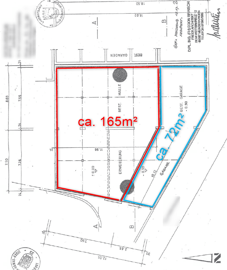 Pronájem nebytového prostoru 237 m², Munderkingen, Bádensko-Württembersko Pronájem nebytového prostoru 237 m², Munderkingen, Bádensko-Württembersko