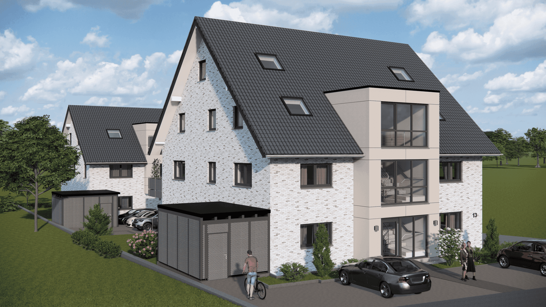 Prodej bytu 2+kk 79 m², Detmold, Severní Porýní-Vestfálsko Prodej bytu 2+kk 79 m², Detmold, Severní Porýní-Vestfálsko