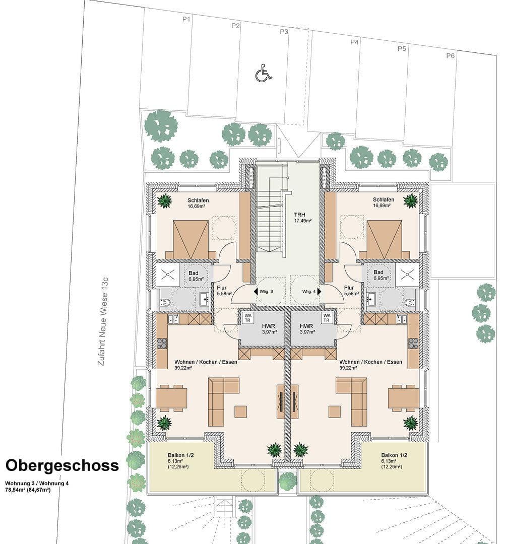 Prodej bytu 2+kk 79 m², Detmold, Severní Porýní-Vestfálsko Prodej bytu 2+kk 79 m², Detmold, Severní Porýní-Vestfálsko