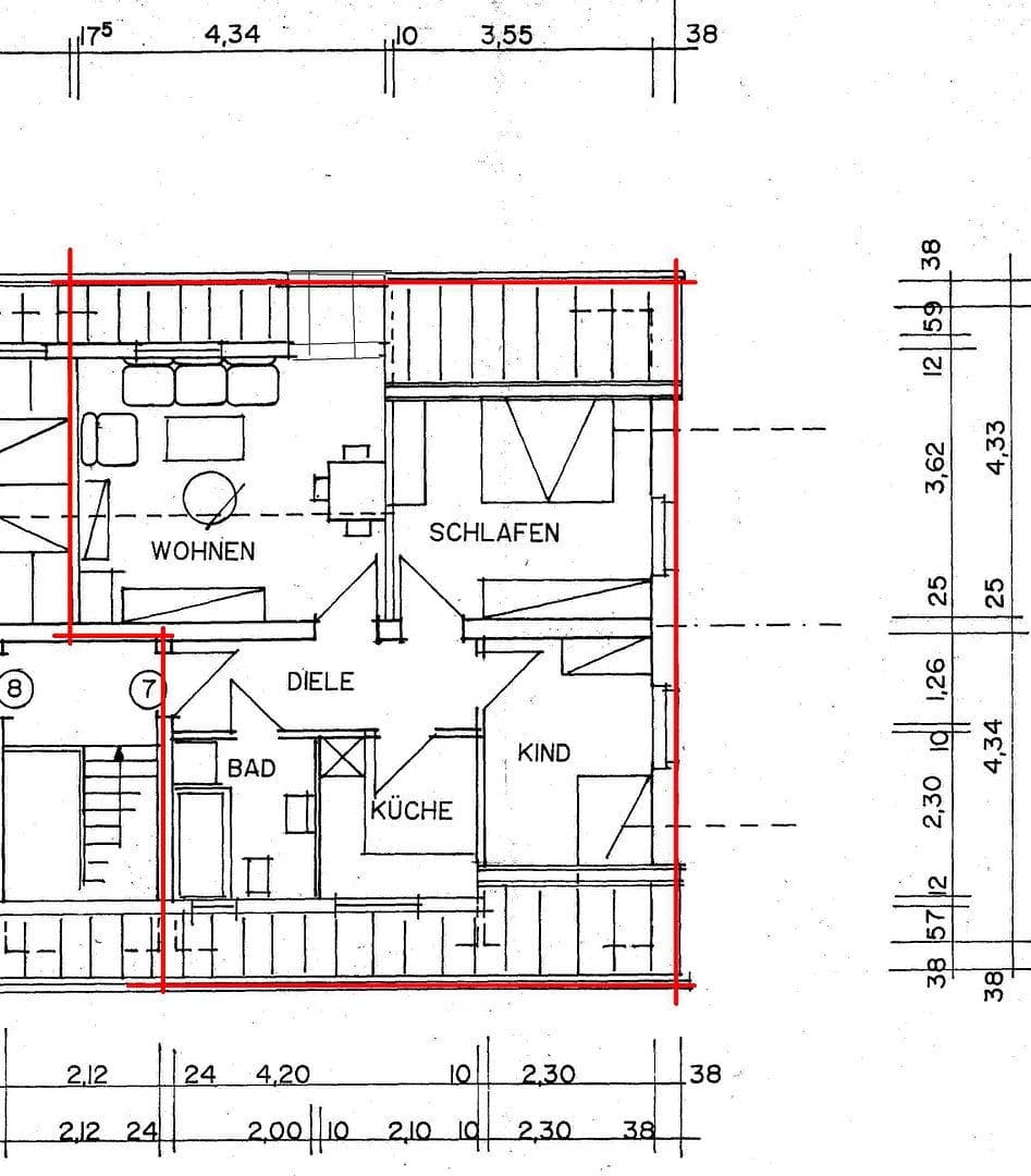 Pronájem bytu 3+1 45 m², West Straße 9, Gersdorf, Sasko Pronájem bytu 3+1 45 m², West Straße 9, Gersdorf, Sasko