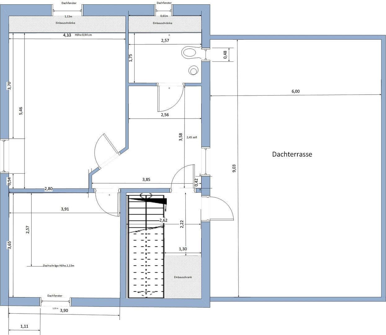 Pronájem bytu 2+1 54 m², Viktor-Reuter-Straße 42b, Herne, Severní Porýní-Vestfálsko Pronájem bytu 2+1 54 m², Viktor-Reuter-Straße 42b, Herne, Severní Porýní-Vestfálsko