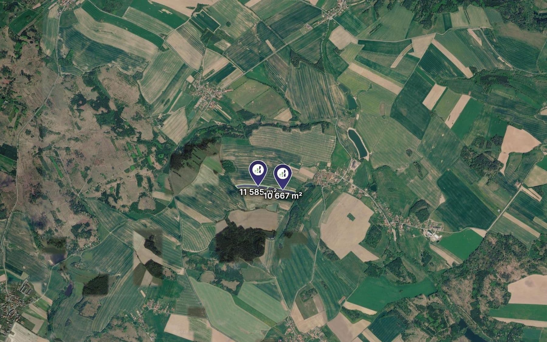 Prodej pozemku 22.252 m², Rozseč, Kraj Vysočina Prodej pozemku 22.252 m², Rozseč, Kraj Vysočina