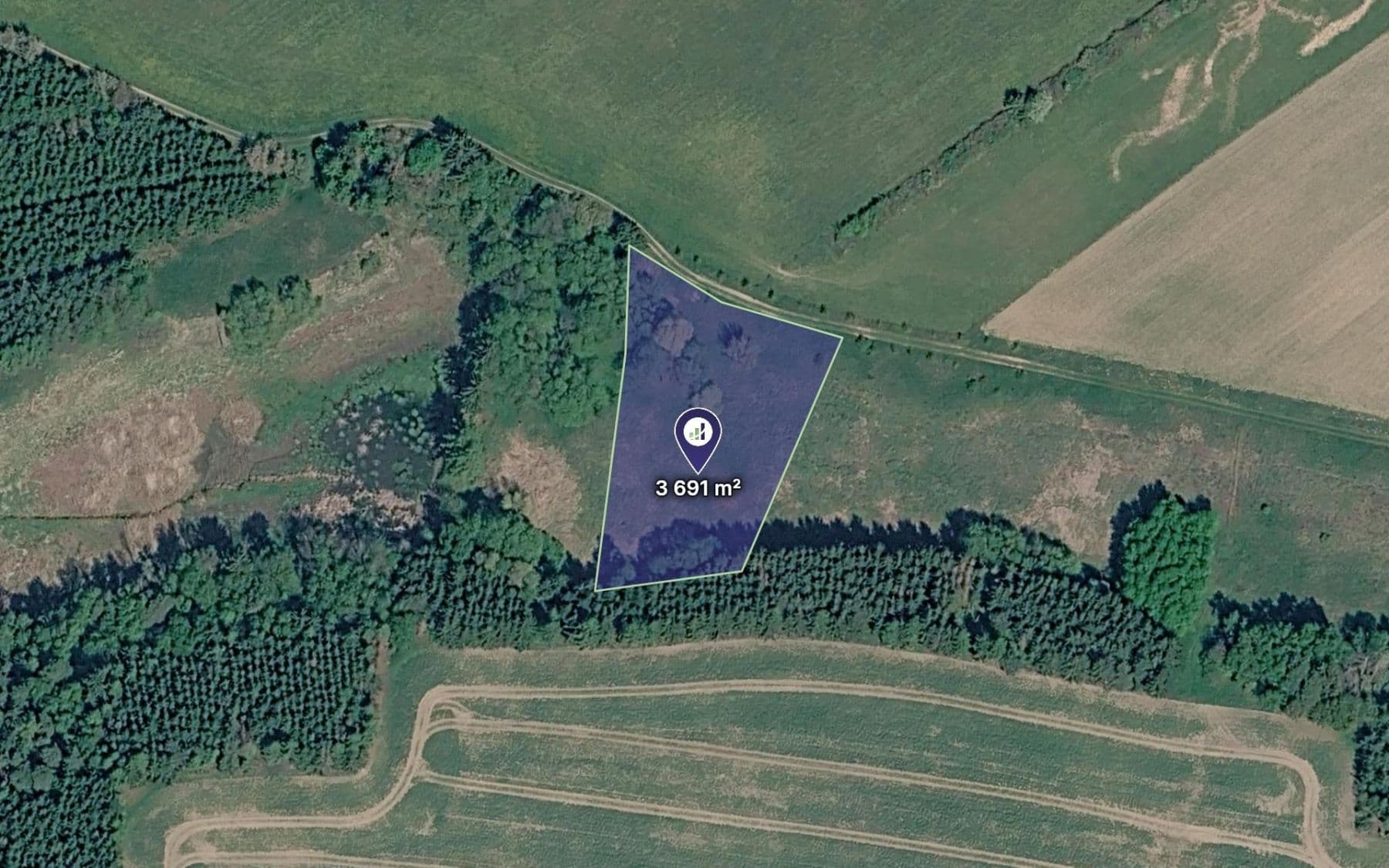 Prodej pozemku 3.691 m², Rozseč, Kraj Vysočina Prodej pozemku 3.691 m², Rozseč, Kraj Vysočina