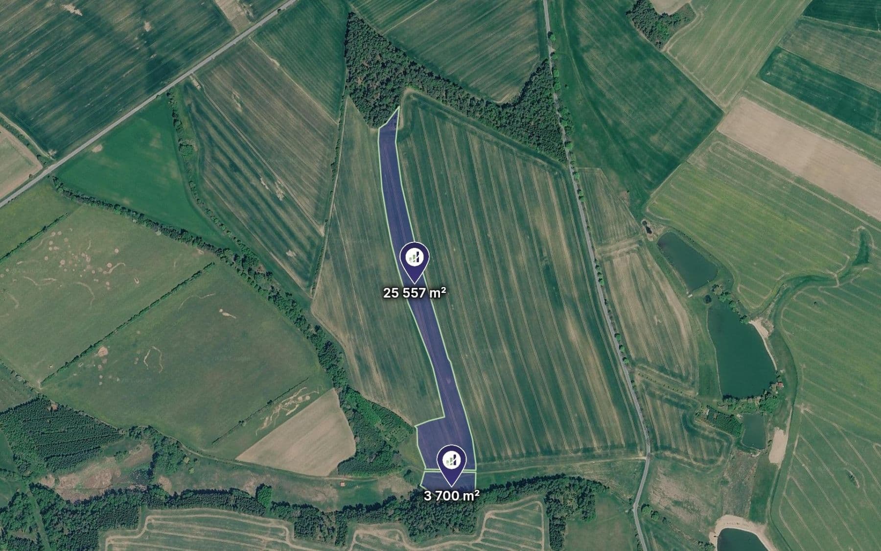 Prodej pozemku 29.257 m², Rozseč, Kraj Vysočina Prodej pozemku 29.257 m², Rozseč, Kraj Vysočina