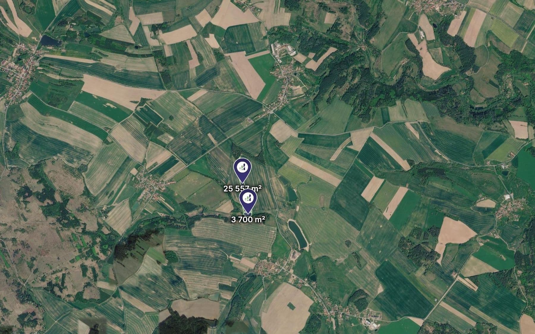 Prodej pozemku 29.257 m², Rozseč, Kraj Vysočina Prodej pozemku 29.257 m², Rozseč, Kraj Vysočina
