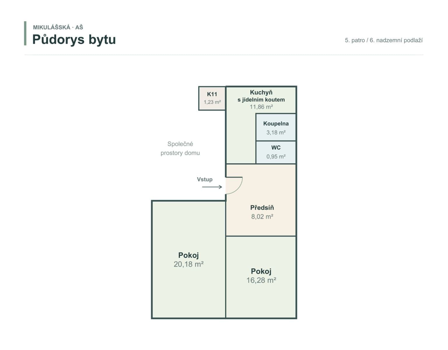 Pronájem bytu 3+kk 62 m², Mikulášská, Aš, Karlovarský kraj Pronájem bytu 3+kk 62 m², Mikulášská, Aš, Karlovarský kraj