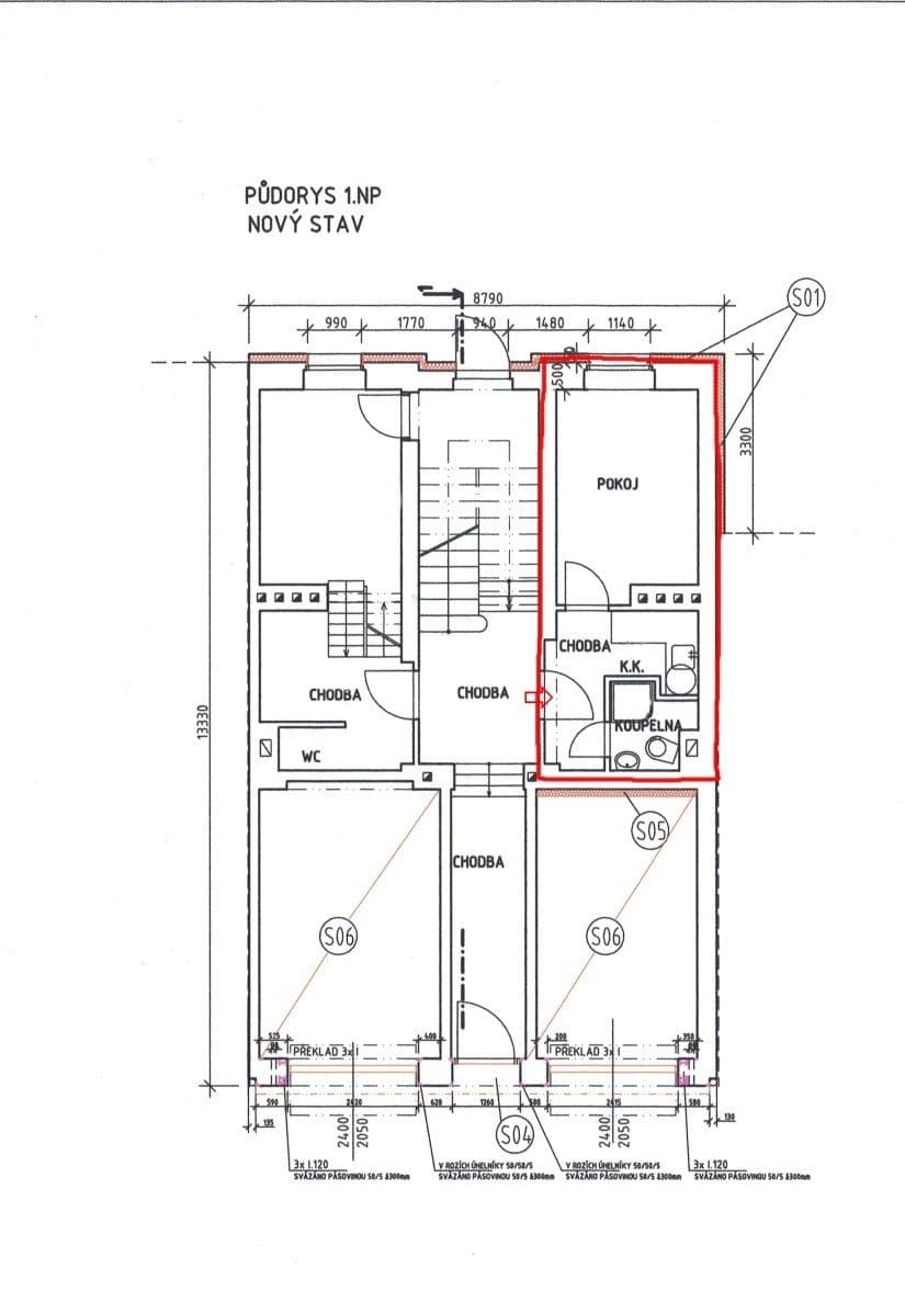 Pronájem bytu 1+1 22 m², Karáskovo náměstí, Brno, Jihomoravský kraj Pronájem bytu 1+1 22 m², Karáskovo náměstí, Brno, Jihomoravský kraj