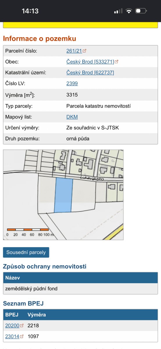 Prodej pozemku 3.315 m², Františka Macháčka, Český Brod, Středočeský kraj Prodej pozemku 3.315 m², Františka Macháčka, Český Brod, Středočeský kraj