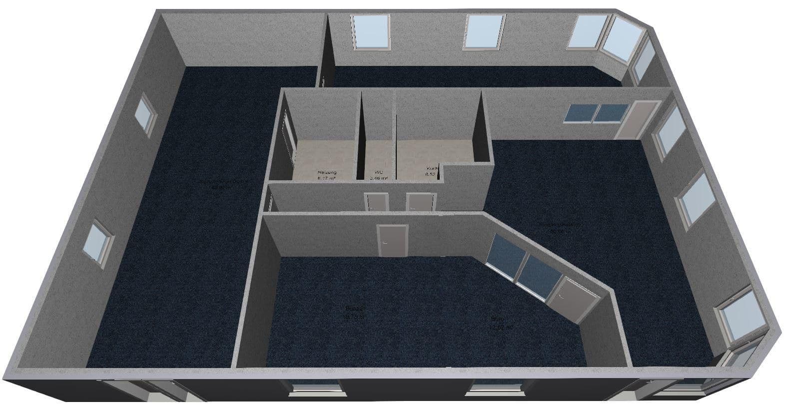 Pronájem kanceláře 204 m², Im Tal 6, Bullay, Porýní-Falc Pronájem kanceláře 204 m², Im Tal 6, Bullay, Porýní-Falc