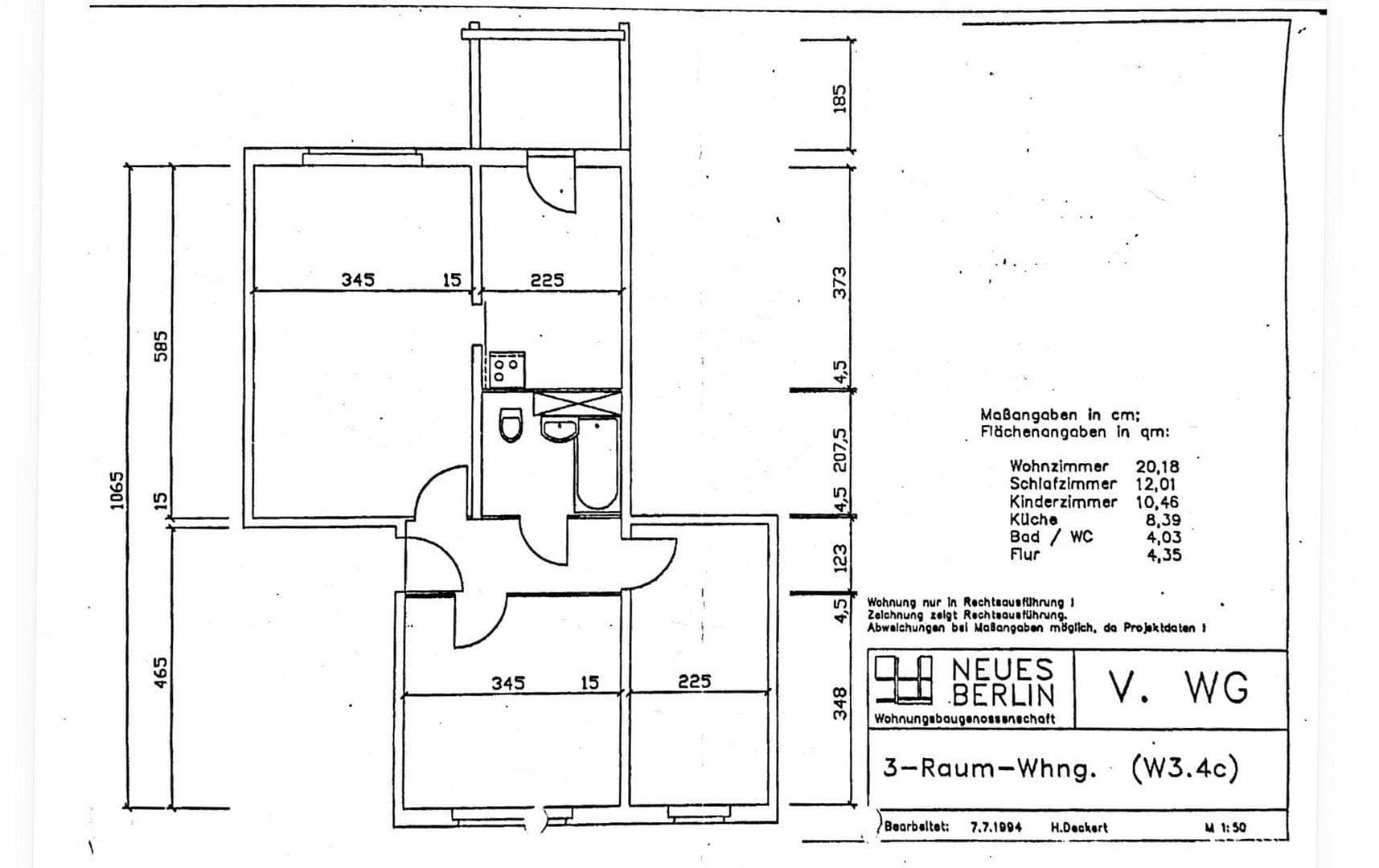 Prodej bytu 3+1 62 m², Berlin, Berlín Prodej bytu 3+1 62 m², Berlin, Berlín