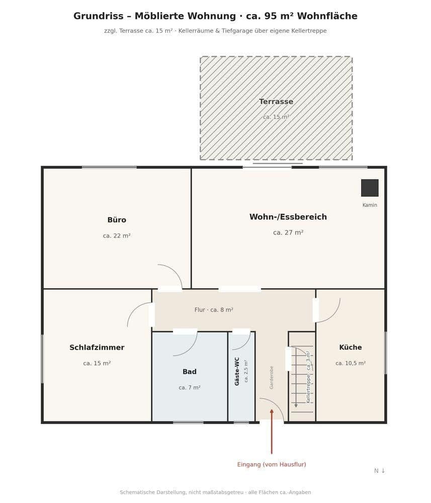 Pronájem bytu 3+1 95 m², Berlin Reinickendorf, Berlín Pronájem bytu 3+1 95 m², Berlin Reinickendorf, Berlín