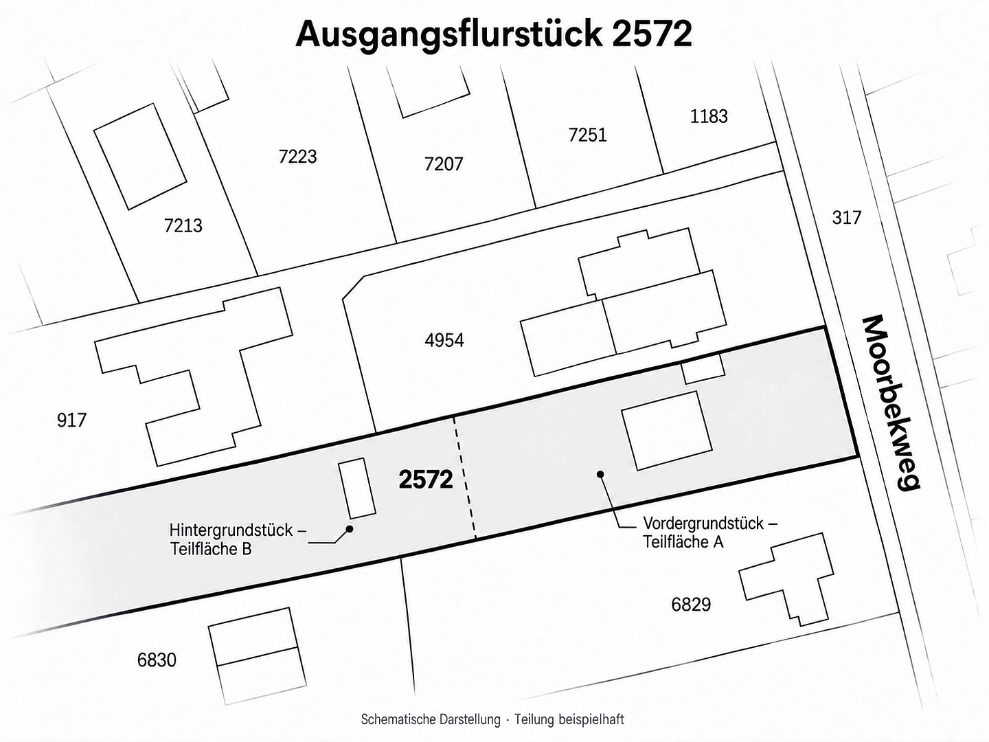Prodej pozemku 721 m², Moorbekweg 27, Hamburg, Hamburg Prodej pozemku 721 m², Moorbekweg 27, Hamburg, Hamburg
