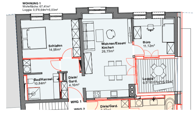 Pronájem bytu 2+1 73 m², Fischergasse 3, Eggenfelden, Bavorsko Pronájem bytu 2+1 73 m², Fischergasse 3, Eggenfelden, Bavorsko