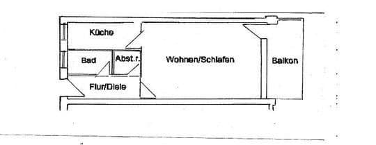 Prodej bytu 1+1 47 m², Ostring 11-15, Frankenthal, Porýní-Falc Prodej bytu 1+1 47 m², Ostring 11-15, Frankenthal, Porýní-Falc