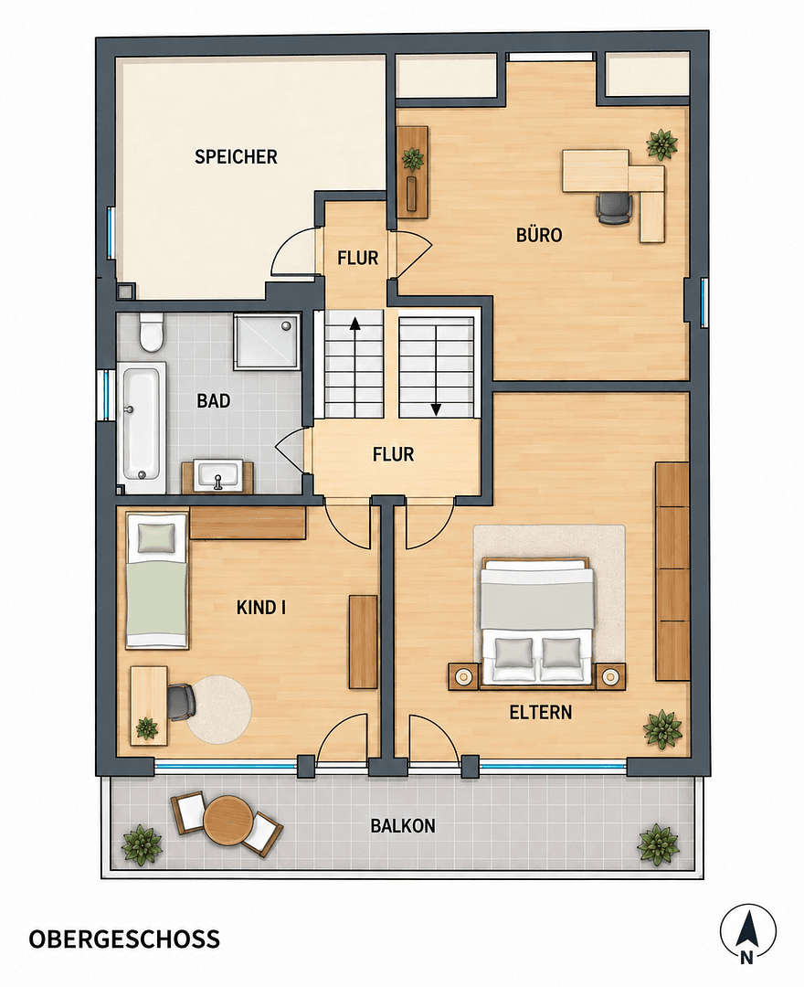 Pronájem domu 162 m², pozemek 690 m², Schwabhausen, Bavorsko Pronájem domu 162 m², pozemek 690 m², Schwabhausen, Bavorsko
