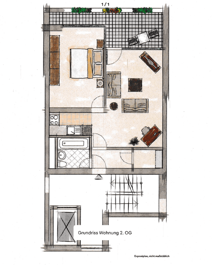 Pronájem bytu 2+1 70 m², Forellenweg 34, Lehrte, Dolní Sasko Pronájem bytu 2+1 70 m², Forellenweg 34, Lehrte, Dolní Sasko