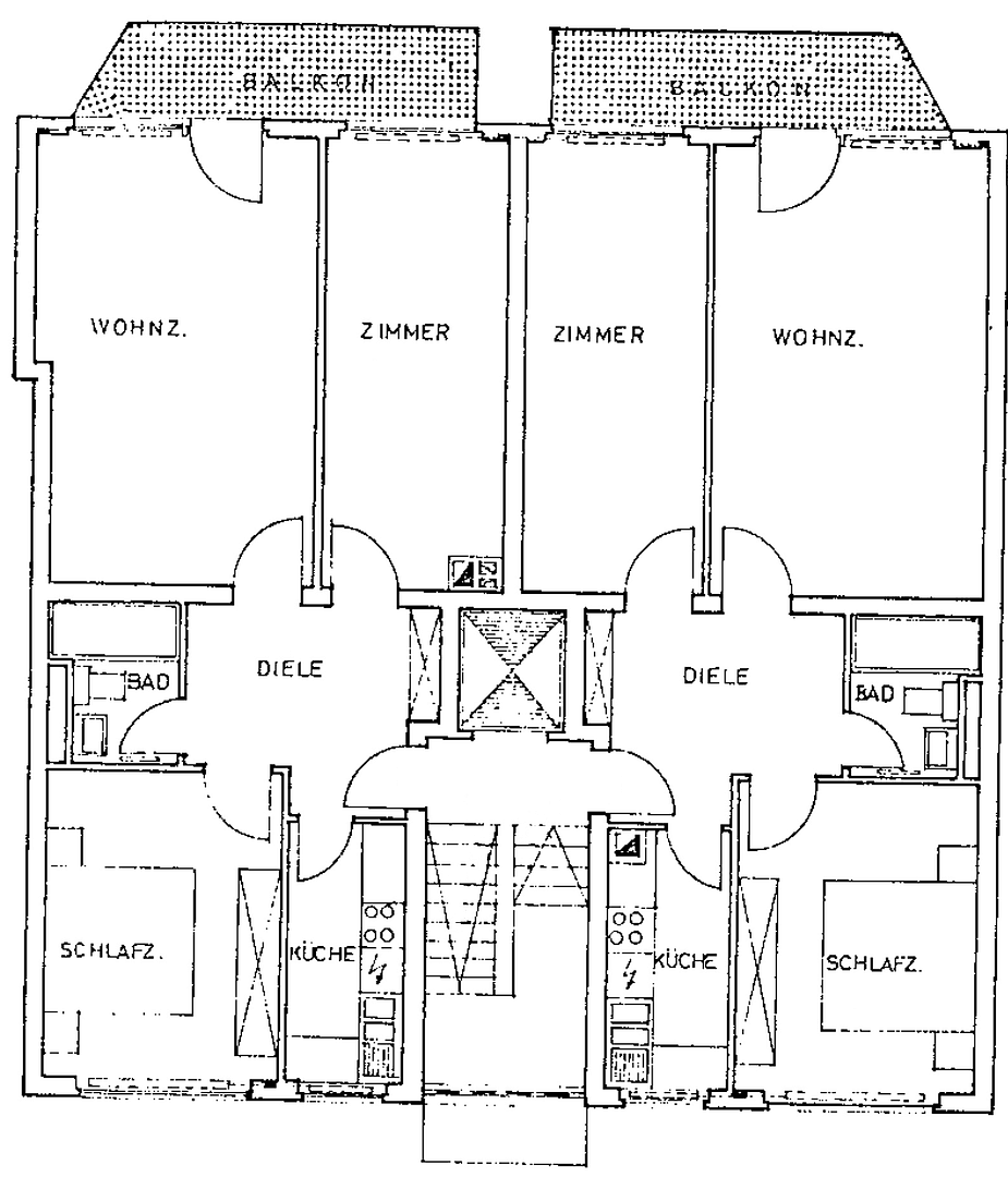 Pronájem bytu 3+1 70 m², Bettinastraße 20, Offenbach am Main, Hessen Pronájem bytu 3+1 70 m², Bettinastraße 20, Offenbach am Main, Hessen