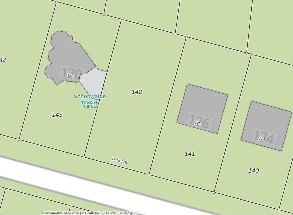 Prodej pozemku 890 m², Kurmärkische Straße 128, Schönwalde-Glien, Braniborsko Prodej pozemku 890 m², Kurmärkische Straße 128, Schönwalde-Glien, Braniborsko