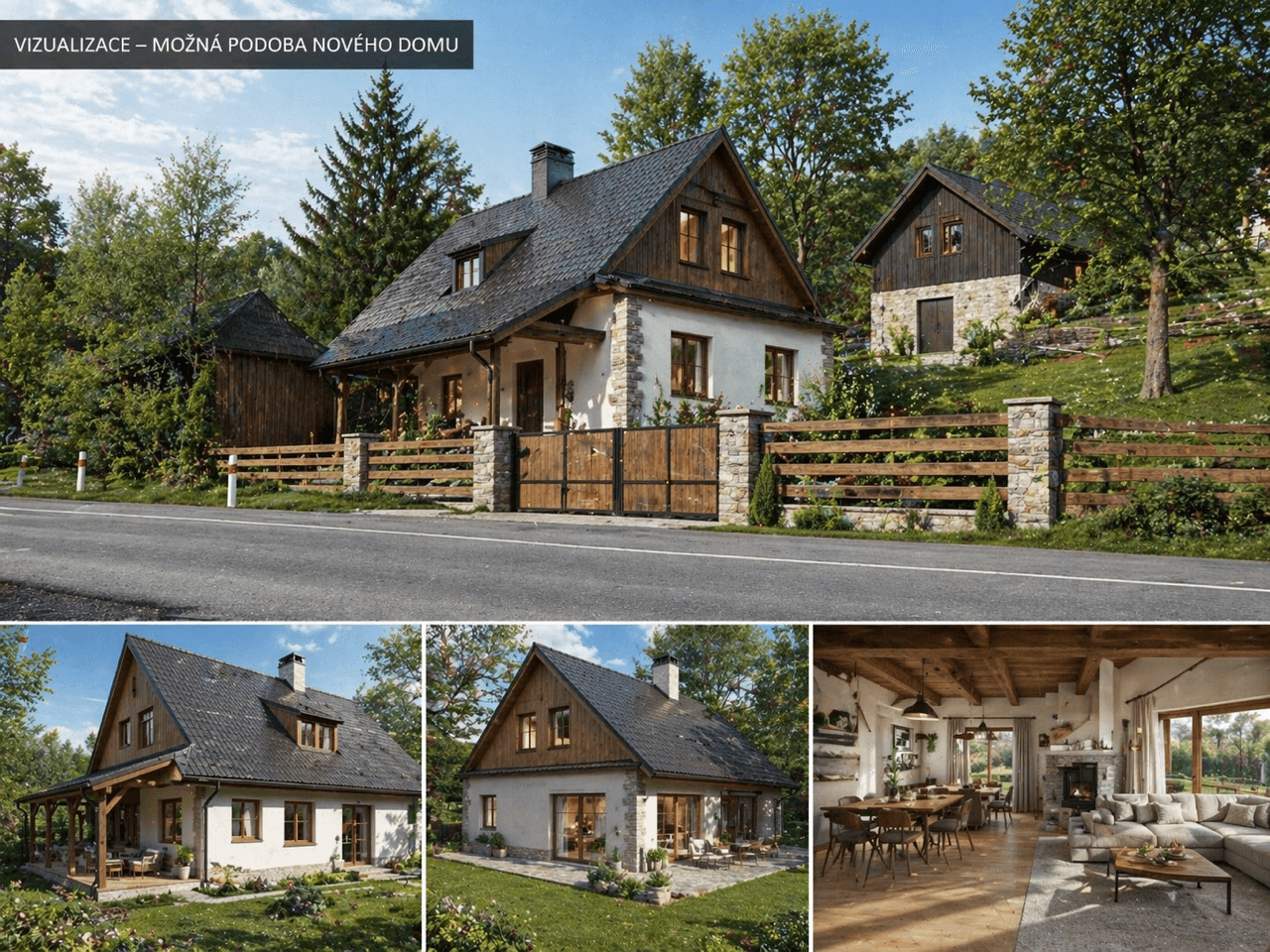 Prodej domu, pozemek 3.707 m², Velká Lhota, Zlínský kraj Prodej domu, pozemek 3.707 m², Velká Lhota, Zlínský kraj
