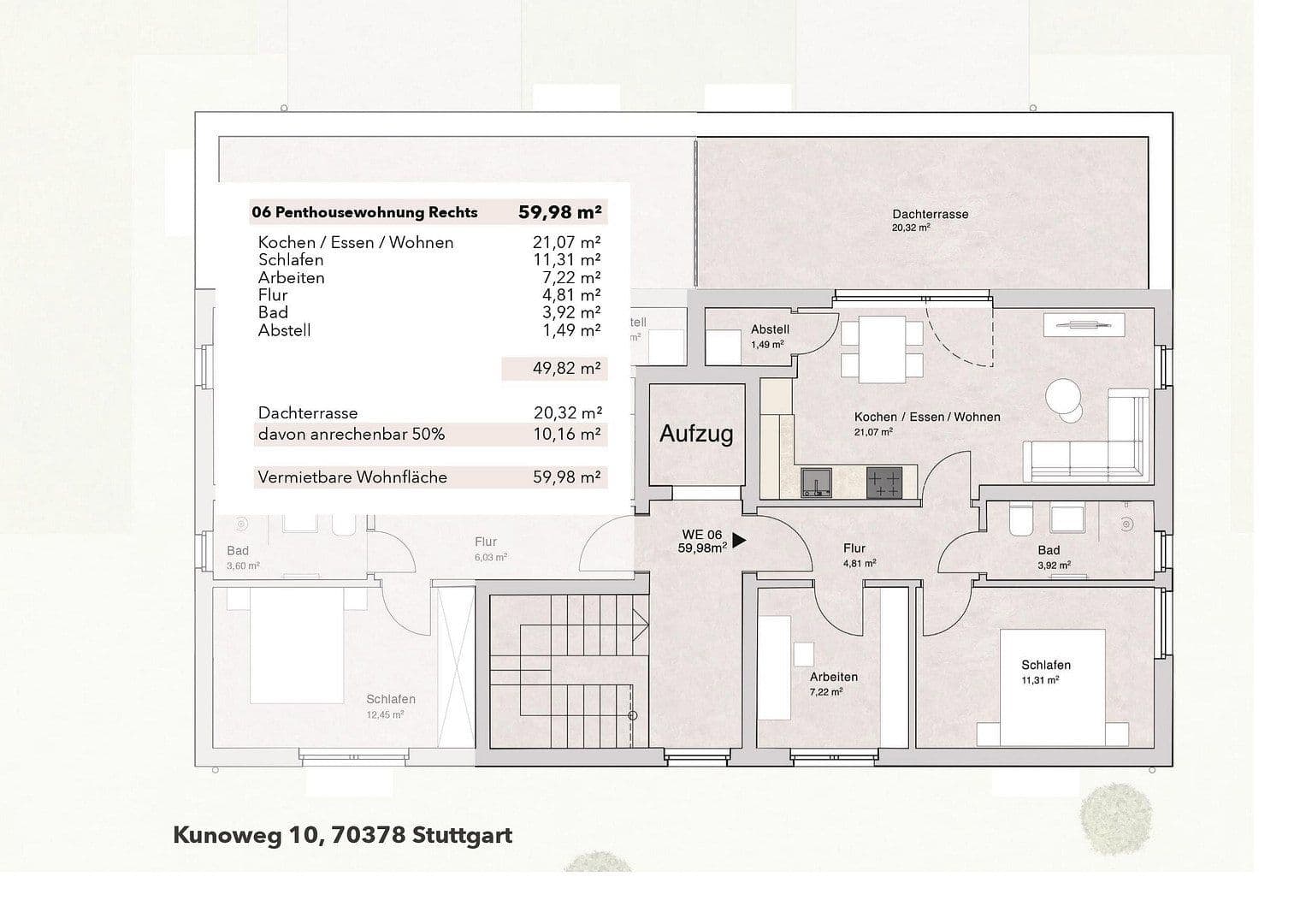 Pronájem bytu 2+1 57 m², Kunoweg 10, Stuttgart-Mühlhausen, Bádensko-Württembersko Pronájem bytu 2+1 57 m², Kunoweg 10, Stuttgart-Mühlhausen, Bádensko-Württembersko