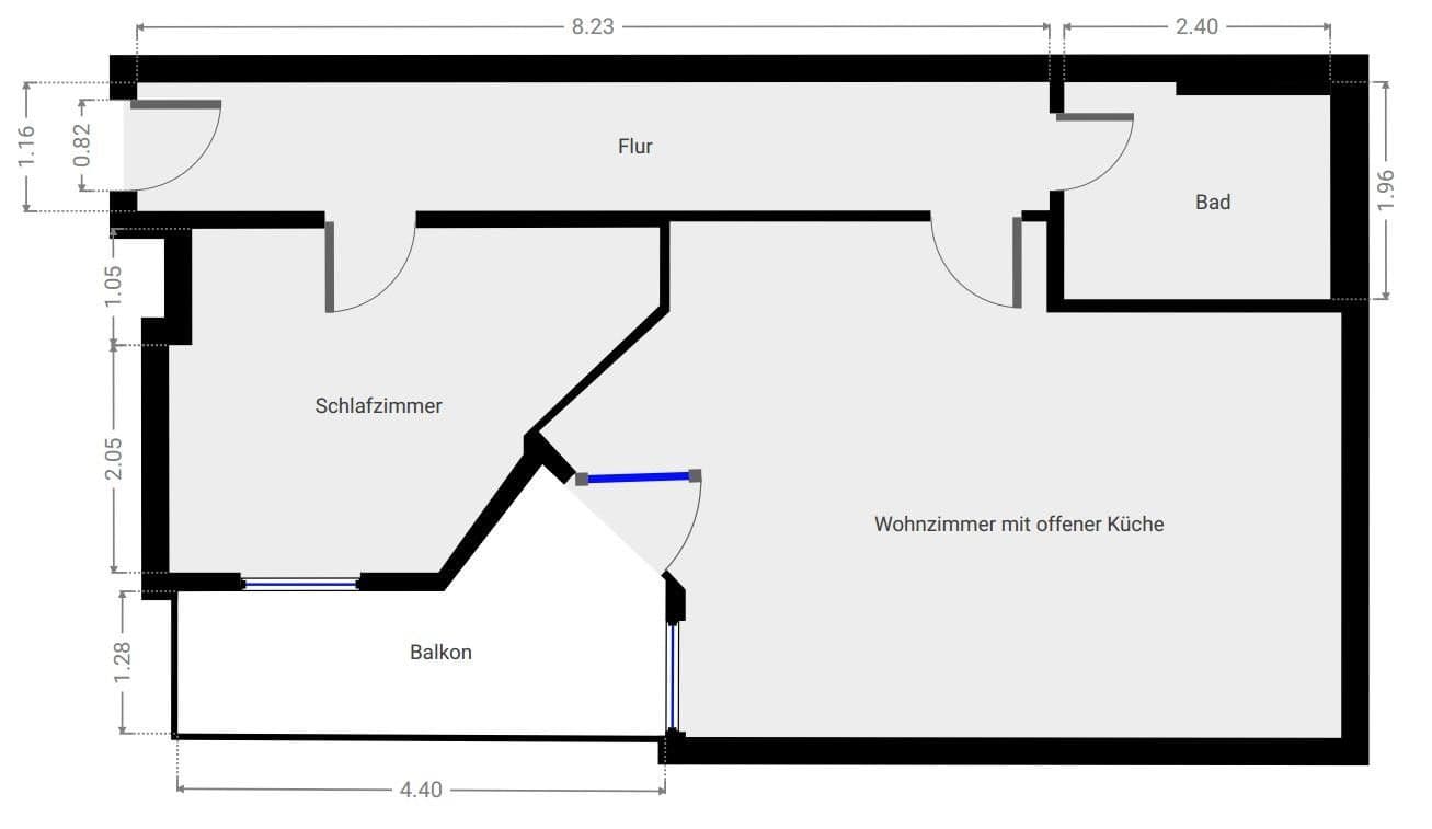 Pronájem bytu 2+1 56 m², Magdeburg, Sasko-Anhaltsko Pronájem bytu 2+1 56 m², Magdeburg, Sasko-Anhaltsko