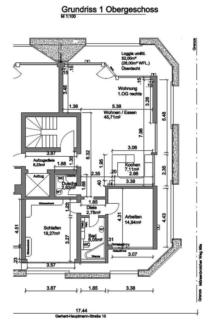 Pronájem bytu 3+1 124 m², Düsseldorf, Severní Porýní-Vestfálsko Pronájem bytu 3+1 124 m², Düsseldorf, Severní Porýní-Vestfálsko