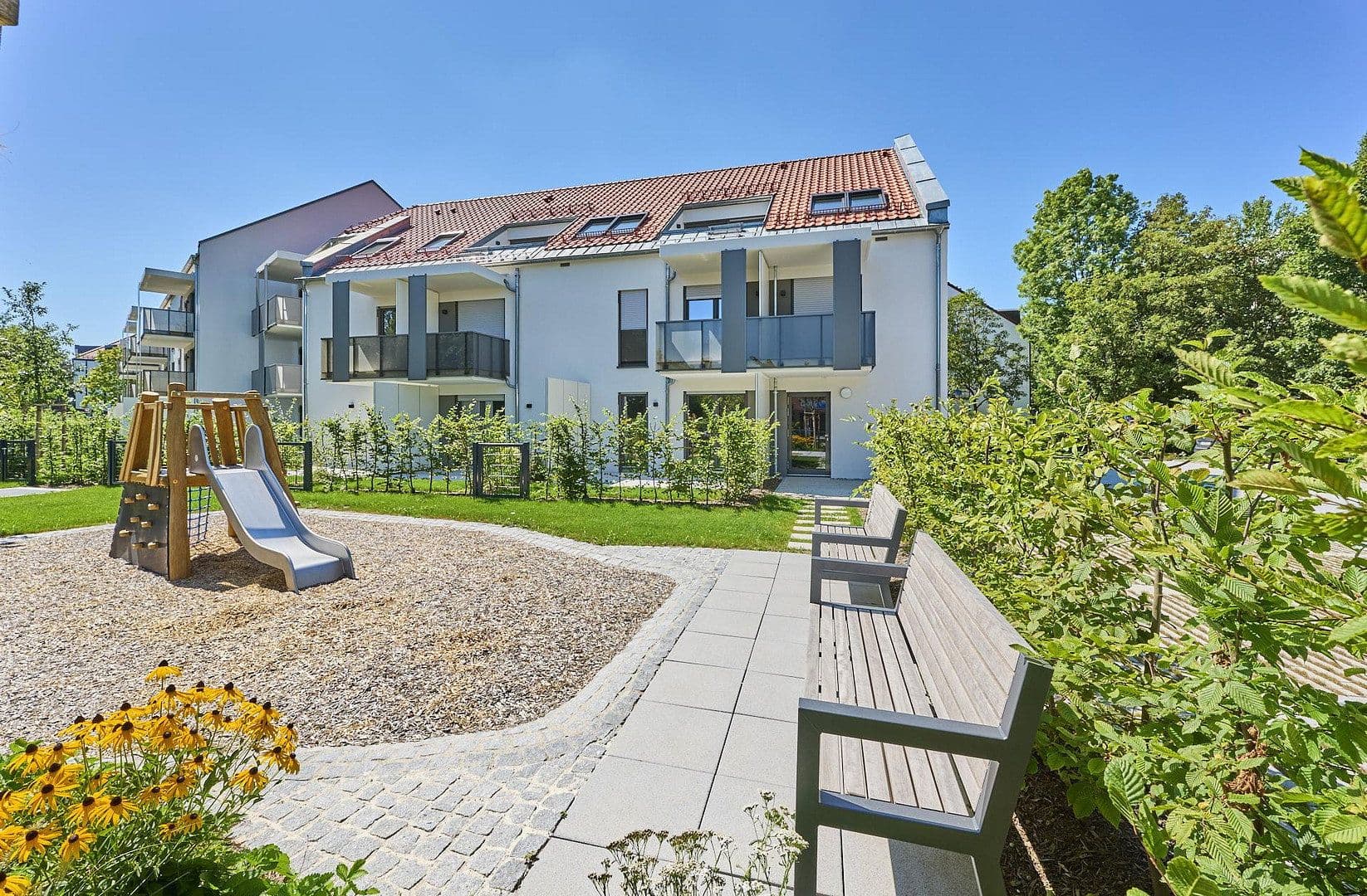 Pronájem bytu 2+1 54 m², Klenzestraße 3, Ismaning, Bavorsko Pronájem bytu 2+1 54 m², Klenzestraße 3, Ismaning, Bavorsko