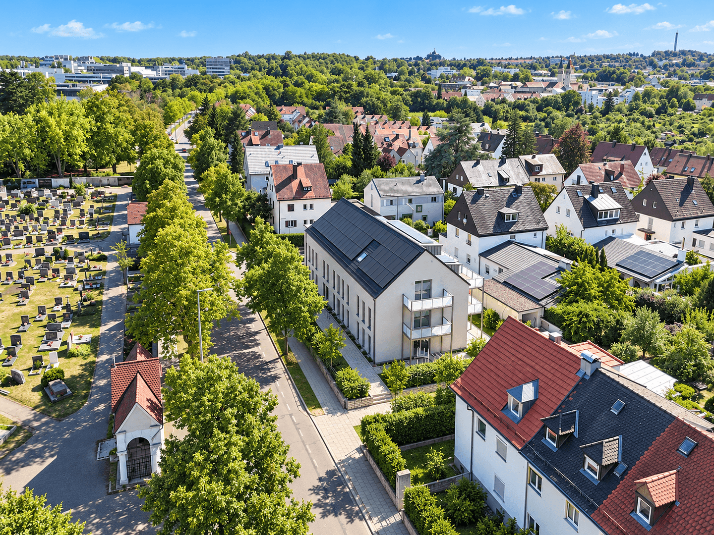 Pronájem bytu 1+1 31 m², Universitätsstraße 36, Regensburg, Bavorsko Pronájem bytu 1+1 31 m², Universitätsstraße 36, Regensburg, Bavorsko